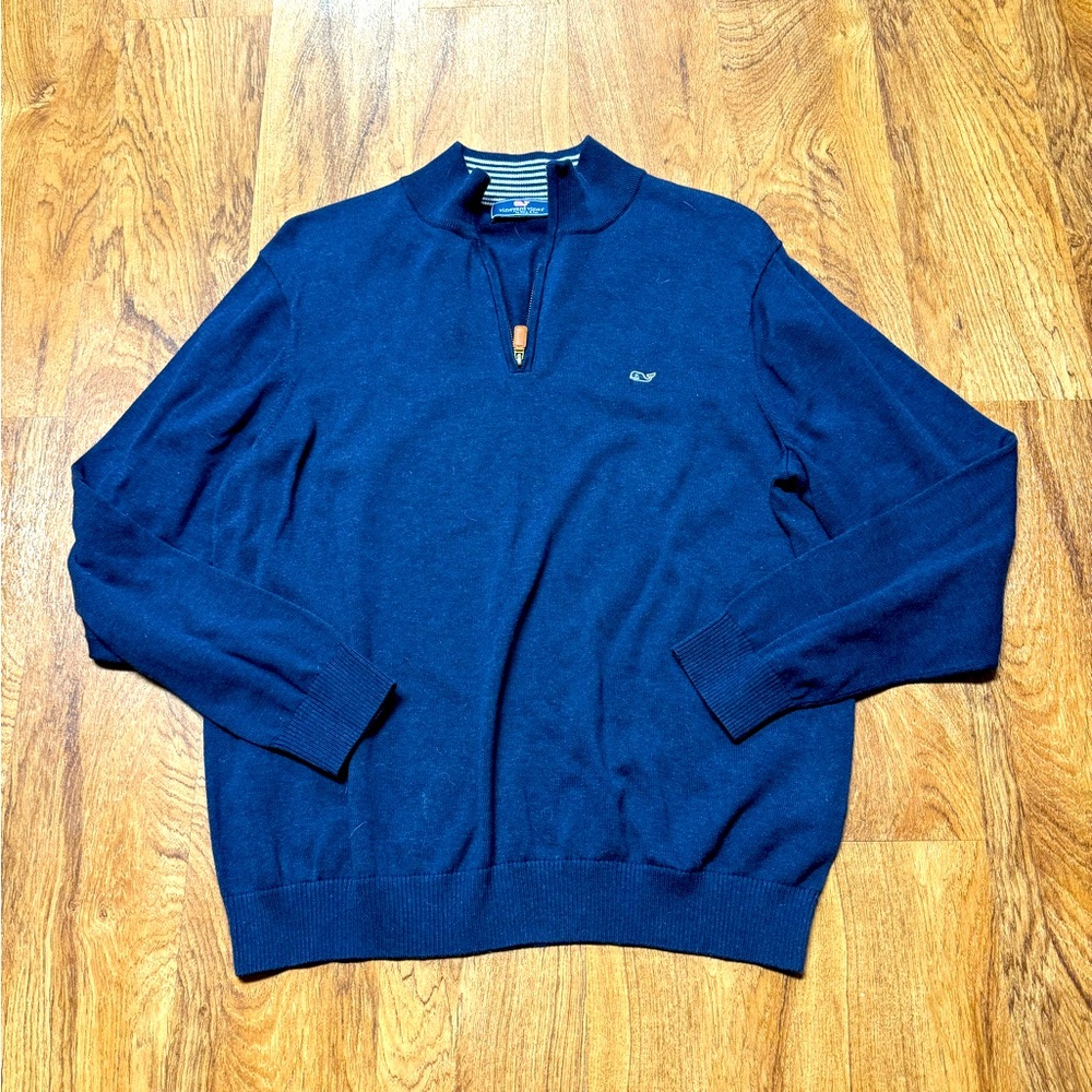 Vineyard Vines Quarter Zip Sweater